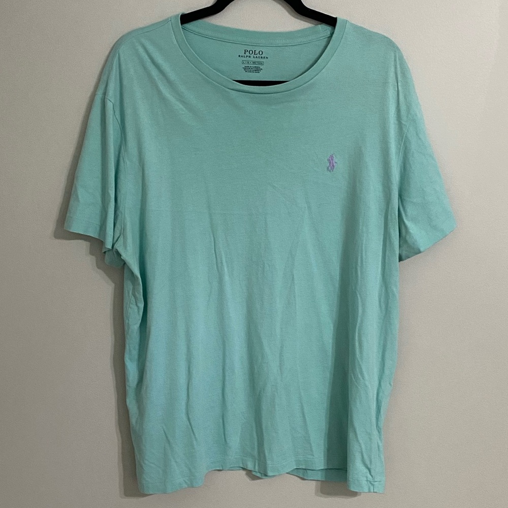 Polo Ralph Lauren men’s Aqua tee shirt L
